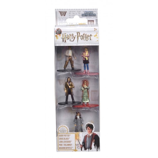 Set 5 figurine metalice Harry Potter 