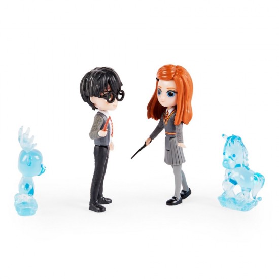 Set 2 figurine Harry Potter si Ginny Weasley