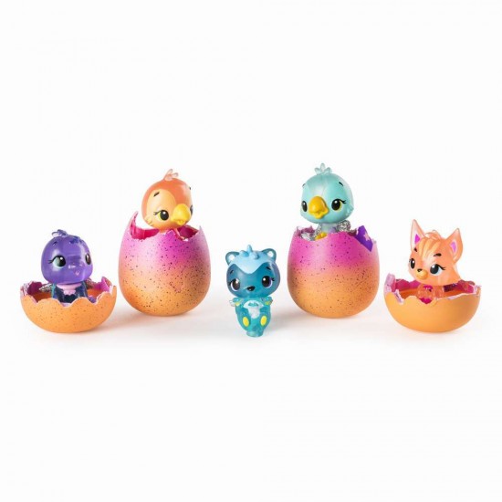 Set 4 ousoare Hatchimals colectibil si bonus - Sezonul 4