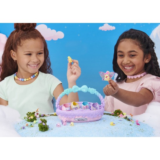 Set figurine Hatchimals in cos de primavara