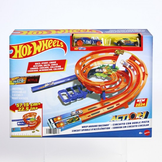 Set circuit dublu Hot Wheels Action 