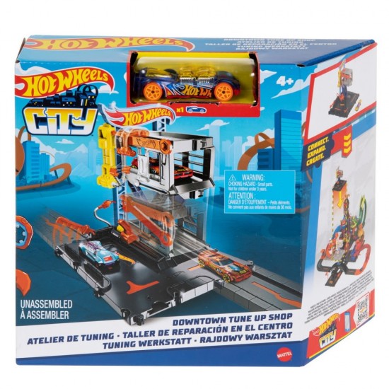 Atelier de reparatii Hot Wheels City 