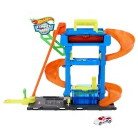 Set de joaca spalatorie Hot Wheels City Color Shifters