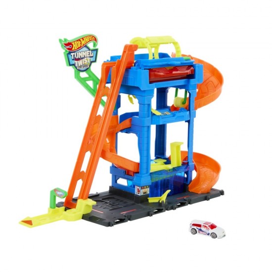 Set de joaca spalatorie Hot Wheels City Color Shifters