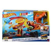 Set de joaca Hot Wheels City Pizzeria - Atacul cobrei