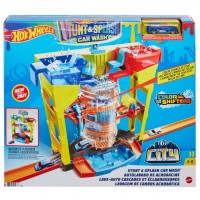 Set de joaca Hot Wheels culori schimbatoare - Spalatorie