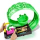 Pista cascadorilor in bucla fosforescenta Hot Wheels Monster Truck 