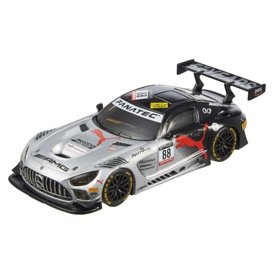 Masinuta metalica Mercedes AMG GT3 scara 1:43 Hot Wheels Premium Real Riders 