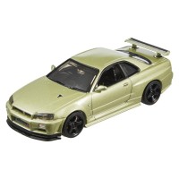 Masinuta metalica Nissan Skyline GT-R scara 1:43 Hot Wheels Premium Real Riders 