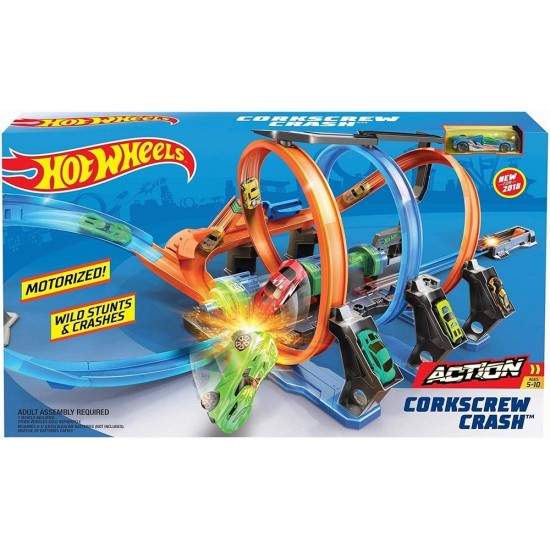 Set de joaca Hot Wheels - Cursa extrema