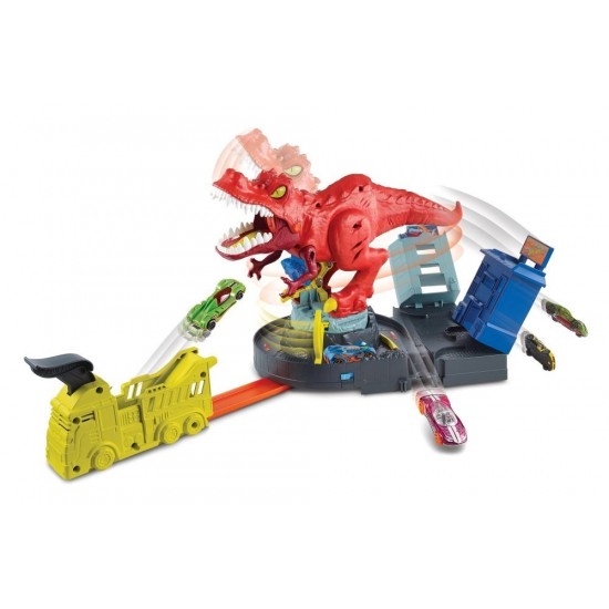 Set de joaca Hot Wheels T-Rex