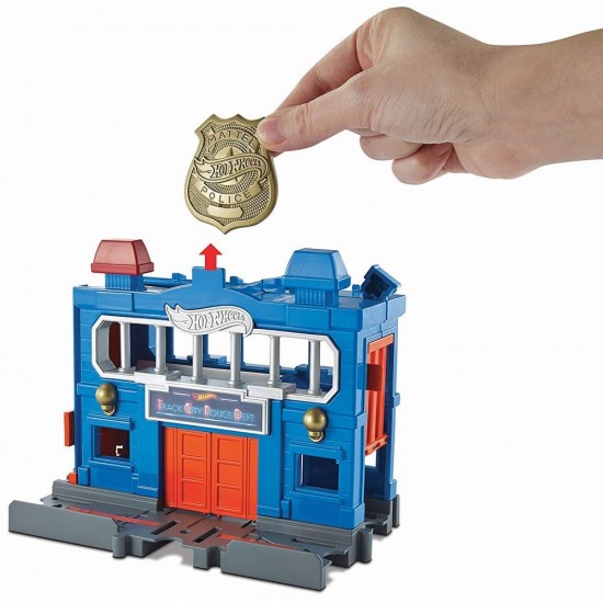 Set de joaca Hot Wheels - Statie de politie