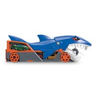 Transportator Hot Wheels rechin cu masinuta inclusa