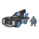 Vehicul cu figurina Bat-Tech Batmobil Imaginext DC Super Friends 