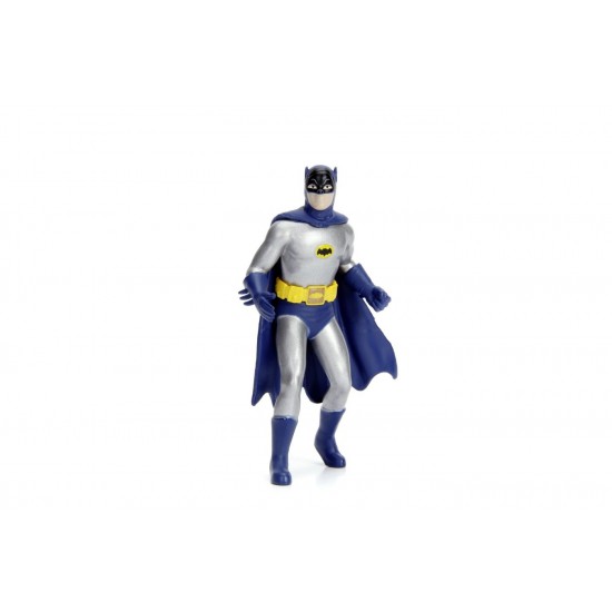 Masinuta RC Batmobile scara 1:18 cu 2 figurine Batman si Robin Masinuta RC Batmobile scara 1:18 cu 2 figurine Batman si Robin
