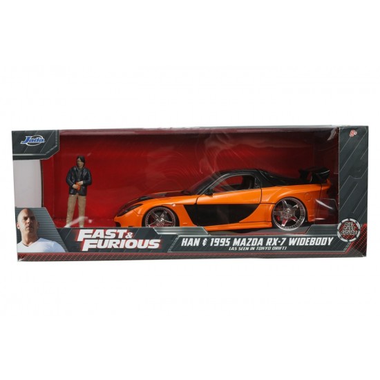 Masinuta metalica Mazda RX7 Jada Fast and Furious 19 cm