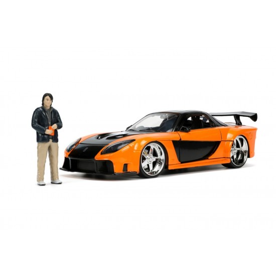 Masinuta metalica Mazda RX7 Jada Fast and Furious 19 cm