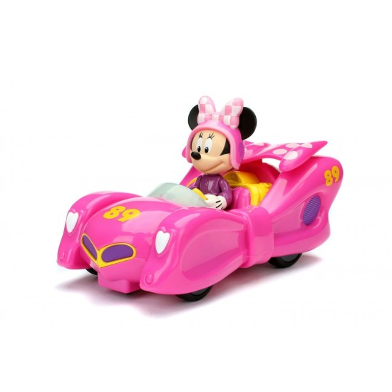 Masinuta cu telecomanda Minnie Roadster Racer 19 cm