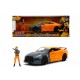 Masinuta metalica Jada Naruto 2009 Nissan GT R scara 1:24 Masinuta metalica Jada Naruto 2009 Nissan GT R scara 1:24