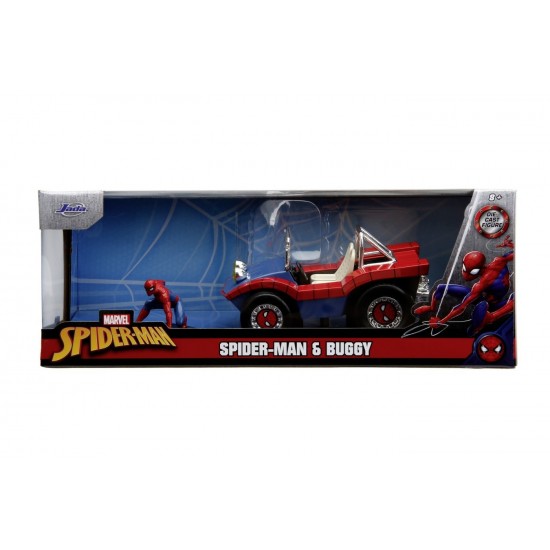 Masinuta metalica Jada Spiderman Buggy 1:24 Masinuta metalica Jada Spiderman Buggy 1:24
