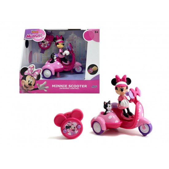 Scooter Minnie Mouse cu telecomanda 19 cm