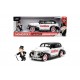 Set masinuta metalica Chevrolet Master Deluxe 1939 scara 1:24 cu figurina Mr. Monopoly