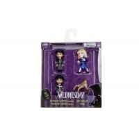  Set 4 figurine metalice 6.5 cm Jada Wednesday