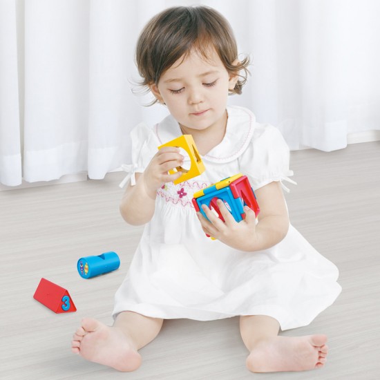 Jucarie educativa Hola Toys - Cubul logic