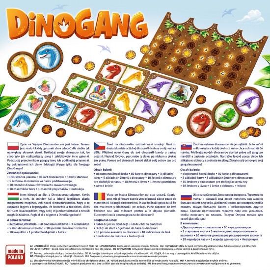 Joc Dinogang in limba romana