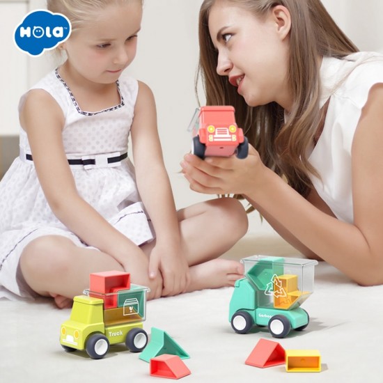 Jucarie educativa Hola Toys - Camionul buclucas