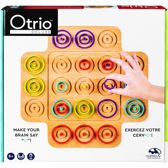 Joc Marbles Otrio Deluxe Edition din lemn