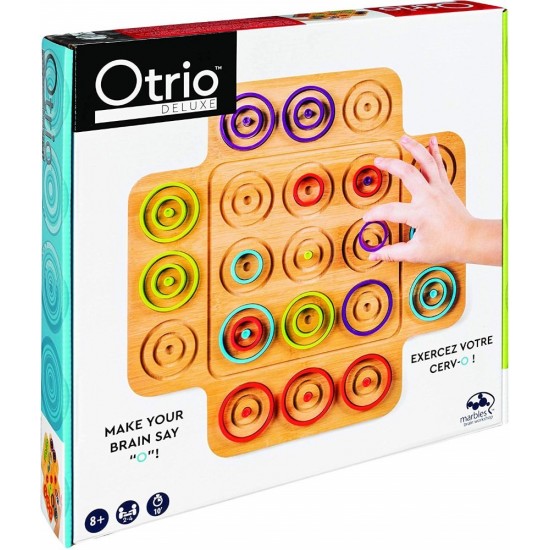 Joc Marbles Otrio Deluxe Edition din lemn