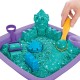 Set Kinetic Sand - Castelul stralucitor din nisip albastru