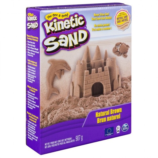 Nisip Kinetic Sand culoare naturala