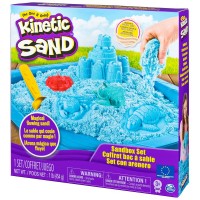 Set nisip kinetic complet albastru Kinetic Sand 