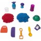 Set nisip modelabil Kinetic Sand cu 10 accesorii