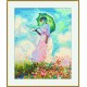 Kit pictura pe numere Schipper - Femeie cu umbrela de soare de Claude Monet