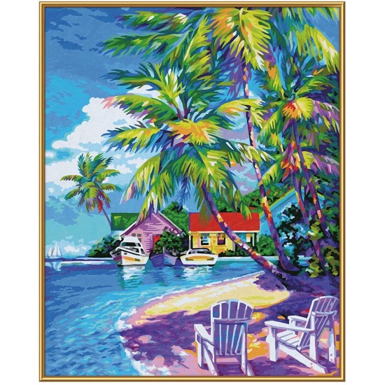 Kit pictura pe numere Schipper- Insoritul Caraibe