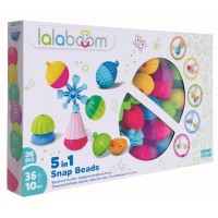 Joc de dezvoltare bebe Montessori Lalaboom 36 piese