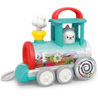 Locomotiva cu mecanism STEAM Hola Toys