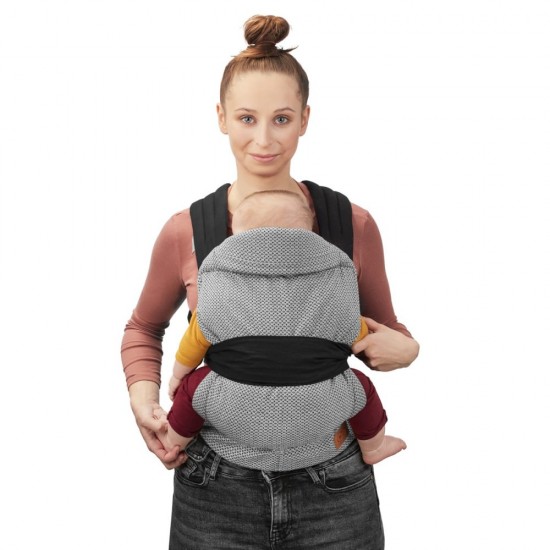 Marsupiu ergonomic Kinderkraft Adoree Mei Tai Grey