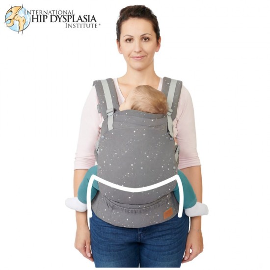 Marsupiu ergonomic Kinderkraft Huggy Grey