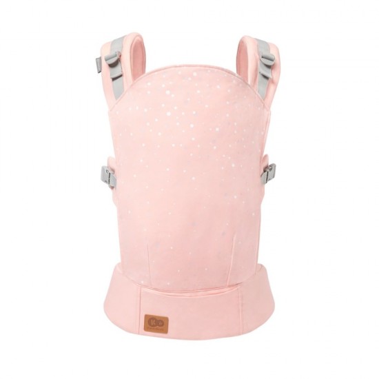 Marsupiu ergonomic Kinderkraft Nino, pana la 20 kg, Confetti Pink