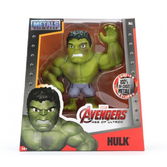 Figurina metalica Marvel Hulk 15 cm