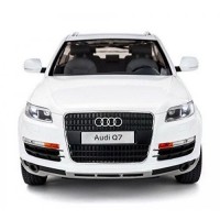 Masina cu telecomanda Audi Q7 alb scara 1:14 Rastar