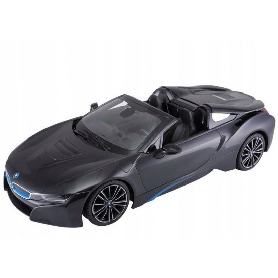 Masina cu telecomanda BMW I8 negru scara 1:12