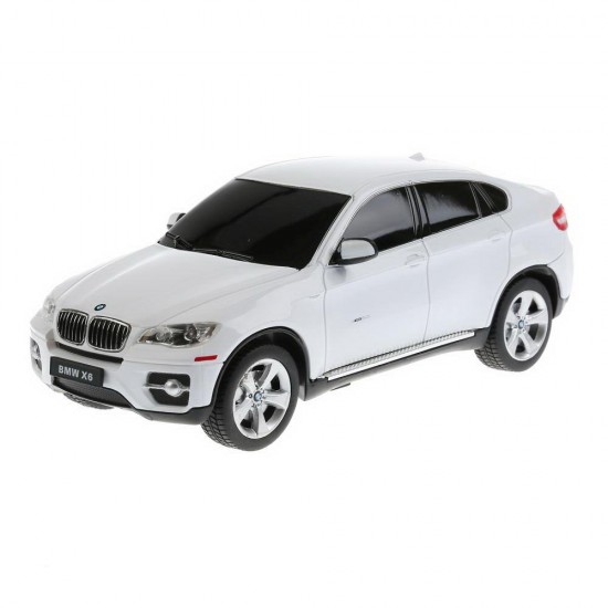 Masina cu telecomanda BMW X6 alb scara 1:24