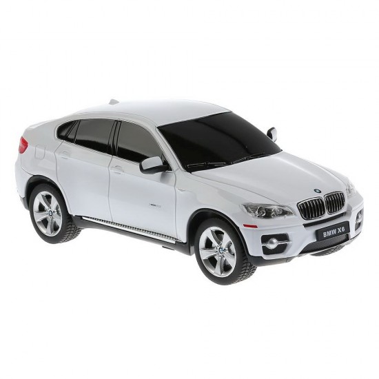 Masina cu telecomanda BMW X6 alb scara 1:24