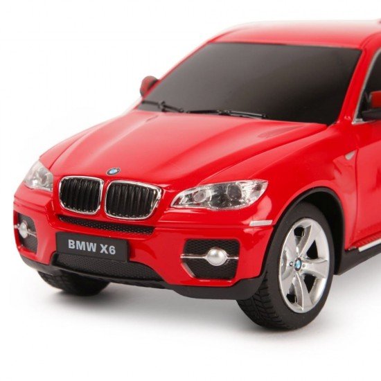 Masinuta cu telecomanda BMW X6 rosu scara 1:24