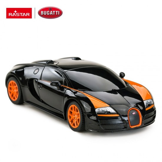 Masina cu telecomanda Bugatti Grand Sport Vitesse negru scara 1:24